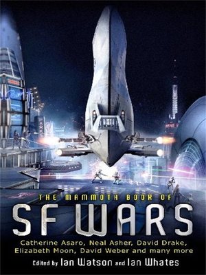 cover image of The Mammoth Book of SF Wars